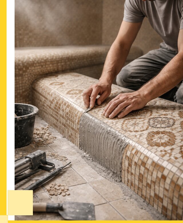 Плитка для хамама под ключ в Сафонове от 3587 р. | ЭриданСфн