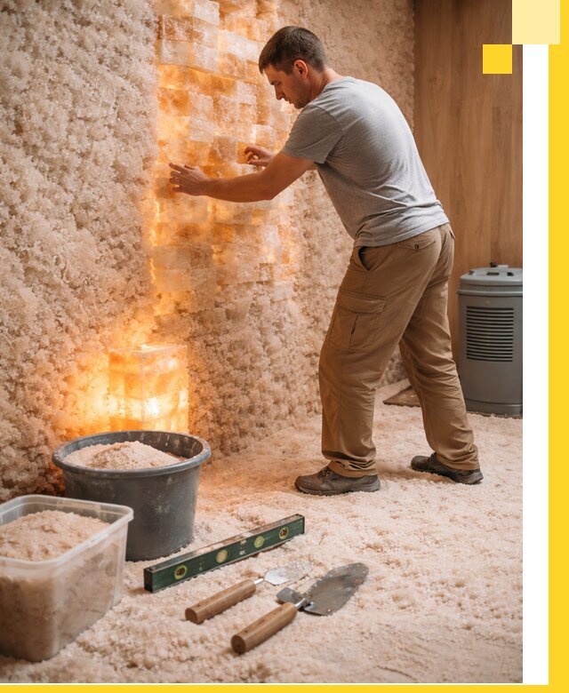 Проектирование и монтаж соляных комнат в Сафонове под ключ